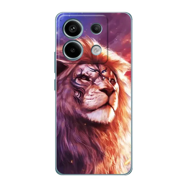 Чохол з принтом «Красочний Лев» для Xiaomi Redmi Note 13 Pro