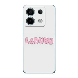 Чехол с принтом «Лого Лабубу» для Xiaomi Redmi Note 13 Pro