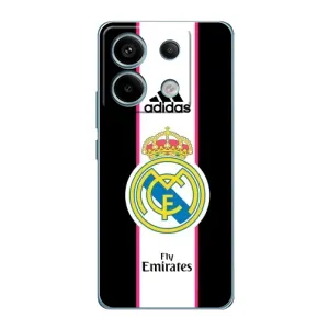 Чехол для Xiaomi Redmi Note 13 Pro с принтом Реал Мадрид (Лого Real Madrid)