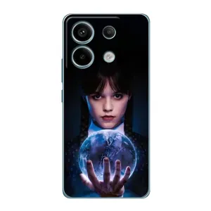 Чехол с дизайном Венздей 2 на Xiaomi Redmi Note 13 Pro (Магическая сфера Уэнздей)