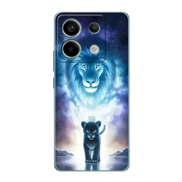 Чохол з принтом «Маленький лев» для Xiaomi Redmi Note 13 Pro