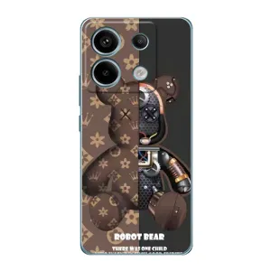 Круті Чохли Луі Віттон для Xiaomi Redmi Note 13 Pro (AlphaPrint) (Ведмідь Луі Вітон)