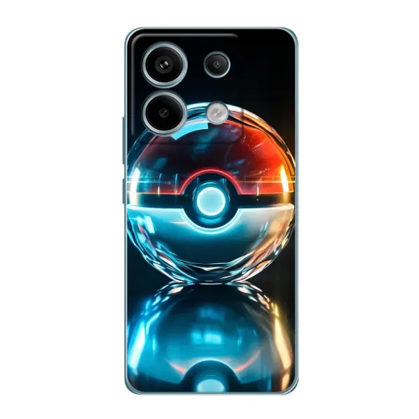Чехол с принтом «Мяч Пикачу» для Xiaomi Redmi Note 13 Pro