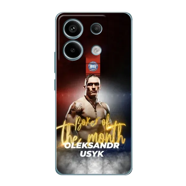 Чохол з принтом «Olexandr Usyk» для Xiaomi Redmi Note 13 Pro