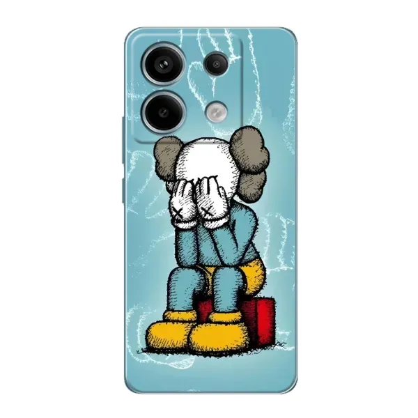 Чохол з принтом «Плач Bearbrick» для Xiaomi Redmi Note 13 Pro