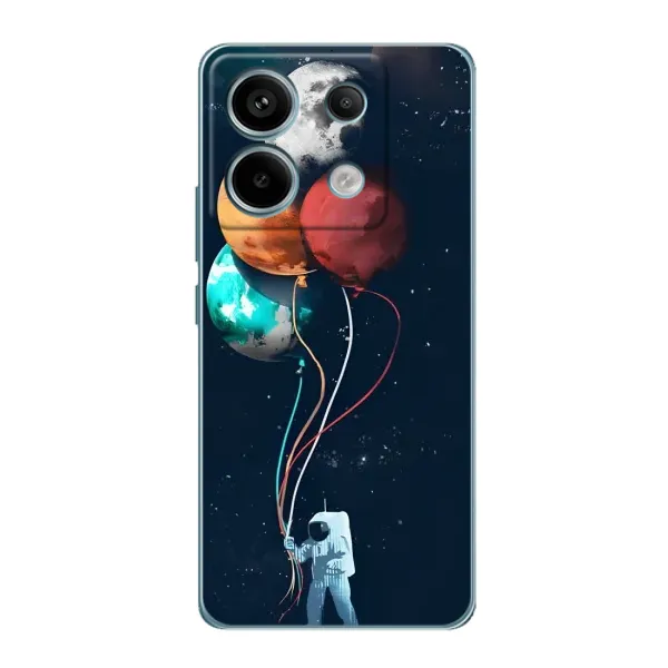 Чехол с принтом «Планеты шарики» для Xiaomi Redmi Note 13 Pro