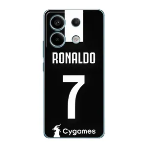Чехол Криштиану Роналду для Xiaomi Redmi Note 13 Pro (4G) (AlphaPrint) (RONALDO 7)