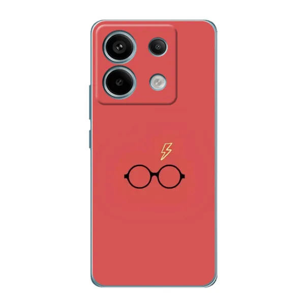 Чехол с принтом «шрам и очки» для Xiaomi Redmi Note 13 Pro