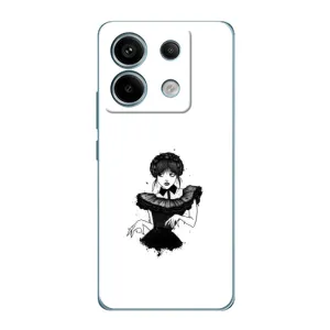 Чехлы Венсдей на Xiaomi Redmi Note 13 Pro Уэнсдей (AlphaPrint) (танец Уэнздей)