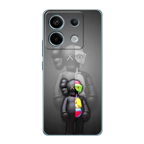 Чохол з принтом «Тіло Bearbrick» для Xiaomi Redmi Note 13 Pro
