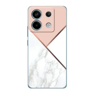 Мраморный чехол на Xiaomi Redmi Note 13 Pro (4G) (VPrint) (Тройной мрамор)