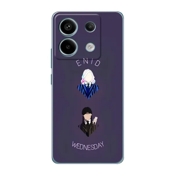 Чехол с принтом «Уэнздей и подруга» для Xiaomi Redmi Note 13 Pro