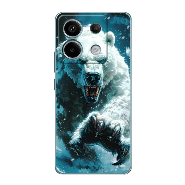 Чохол з принтом «Полярний ведмідь» для Xiaomi Redmi Note 13 Pro