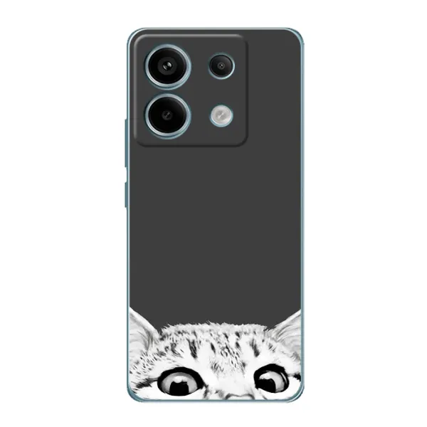 Чехол с принтом «Выглядывает кот» для Xiaomi Redmi Note 13 Pro Чехол с принтом «Выглядывает кот» для Xiaomi Redmi Note 13 Pro