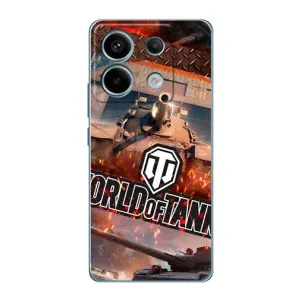 Чехлы с тематикой Киберспорт для Xiaomi Redmi Note 13 Pro (4G) (VPrint) (World of Tanks)