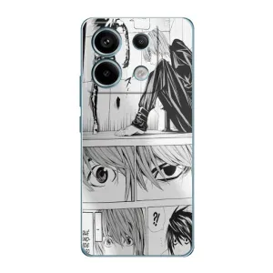 Чехлы Персонажи Аниме Наруто для Xiaomi Redmi Note 13 Pro (AlphaPrint) (Ягами)