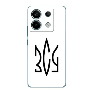 Чехлы для Xiaomi Redmi Note 13 Pro Укр. Символика (AlphaPrint) (ЗСУ герб)