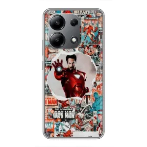 Чехлы с героями Марвел Xiaomi Redmi Note 13 (4G) (VPrint) (Айронмен)