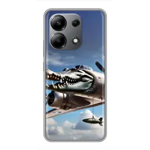 Чохол з мемом Тралалело тралала на Xiaomi Redmi Note 13 (4G) (Бомбардіро крокоділо)