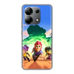 Чехол для Xiaomi Redmi Note 13 (4G) Бравл Старс (VPrint) (Бравел Старс)