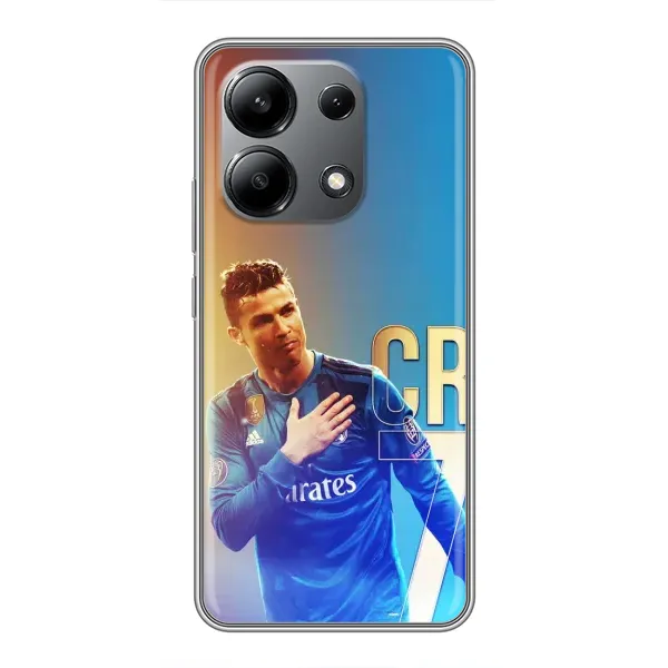 Чохол з принтом «CR7 Real» для Xiaomi Redmi Note 13 (4G)