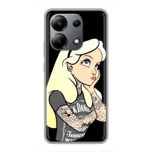 Чохол з друком для Xiaomi Redmi Note 13 (4G) - (Мода) (AlphaPrint) (Дівчина в тату)