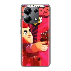 Чехол для Xiaomi Redmi Note 13 (4G) Бравл Старс (VPrint) (Дуэлянт Кольт)