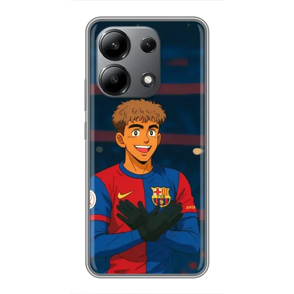 Чохол з принтом «Футболіст Ямаль» для Xiaomi Redmi Note 13 (4G) Чохол з принтом «Футболіст Ямаль» для Xiaomi Redmi Note 13 (4G)