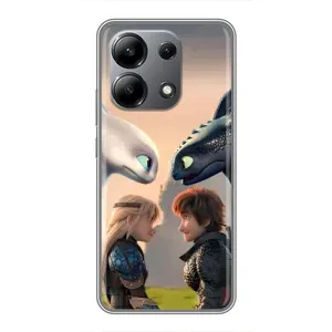 Чохол як приборкати дракона на Xiaomi Redmi Note 13 (4G) (Гикавка і Астрід)