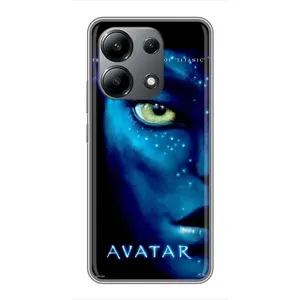 Чехлы с фильма АВАТАР для Xiaomi Redmi Note 13 (4G) (AlphaPrint) (глаз Аватара)