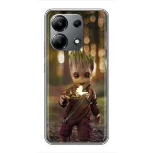 Чехол МАРВЕЛ для Редми Нот 13 (4G) (AlphaPrint) (I am Groot)