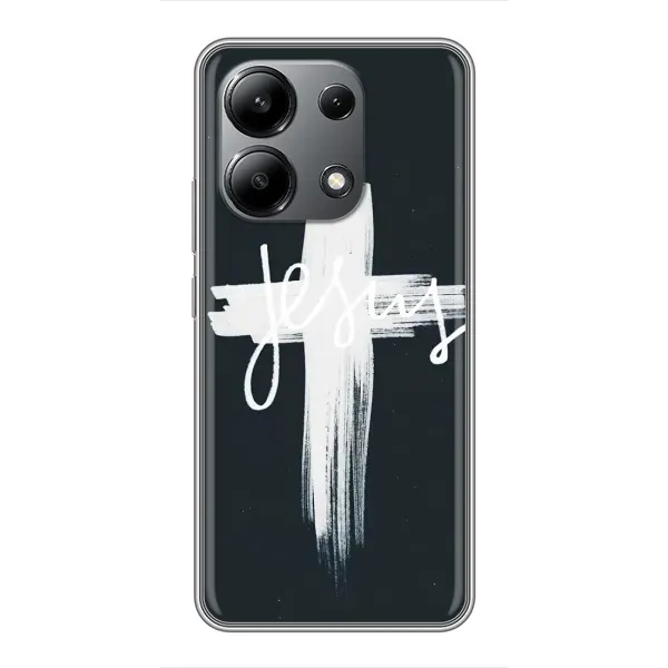 Чохол з принтом «Ісус» для Xiaomi Redmi Note 13 (4G)