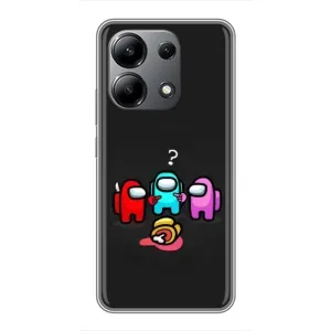 Чехол Амонг Ас для Xiaomi Redmi Note 13 (4G) (AlphaPrint) (Импостер)