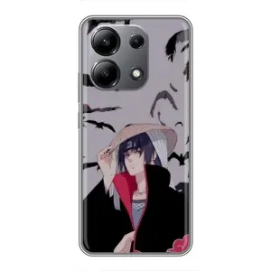 Анимешный чехол для Xiaomi Redmi Note 13 (4G) (Итачи Itachi)