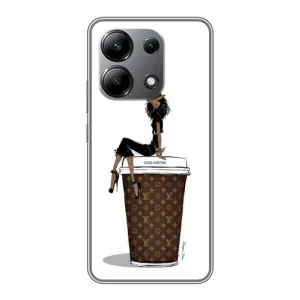 Чохли Луі Вітон для Xiaomi Redmi Note 13 (4G) (AlphaPrint - LOUIS VUITTON) (кава LOUIS VUITTON)