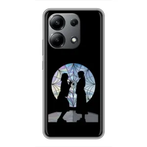 Чехлы Венсдей на Xiaomi Redmi Note 13 (4G) Уэнсдей (AlphaPrint) (комната Уэнздей)
