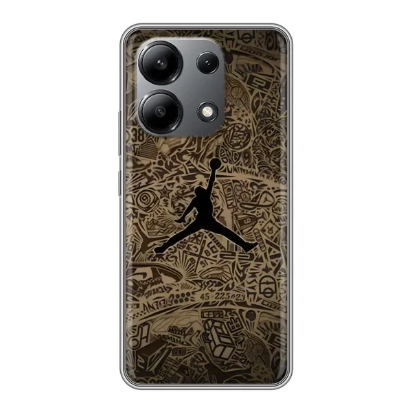 Чохол з принтом «Logo Jordan» для Xiaomi Redmi Note 13 (4G)