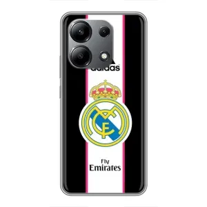 Чехол для Xiaomi Redmi Note 13 (4G) с принтом Реал Мадрид (Лого Real Madrid)