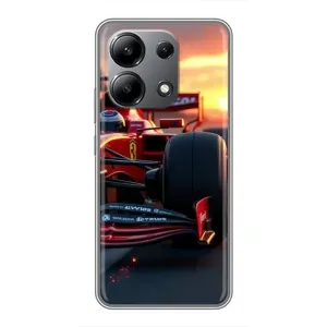 Чохол Формула1 на Xiaomi Redmi Note 13 (4G) (Макларен на заході)