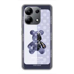 Круті Чохли Луі Віттон для Xiaomi Redmi Note 13 (4G) (AlphaPrint) (Медведик LV)