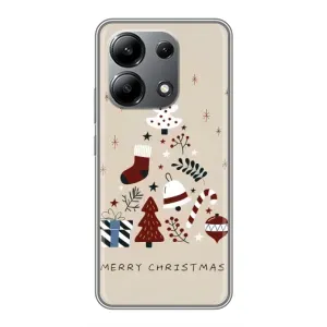 Різдвяні, Святкові Чохли для Ксяомі Рэдмі Нот 13 (4G) (Merry Christmas)