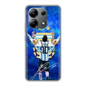 Чехлы для Xiaomi Redmi Note 13 (4G) (Leo чемпион) (AlphaPrint) (Месси сборная)