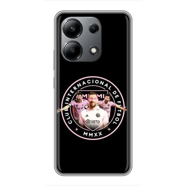 Чохол з принтом «Мессі в лого» для Xiaomi Redmi Note 13 (4G)