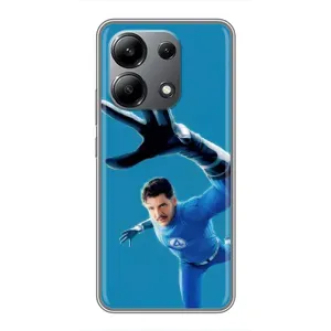 Чохол з принтом Фантастична четвірка для Xiaomi Redmi Note 13 (4G) (Містер Фантастік супергерой)