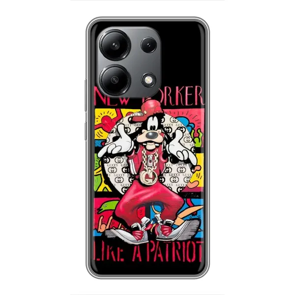 Чохол з принтом «Мультяшний Волк» для Xiaomi Redmi Note 13 (4G)