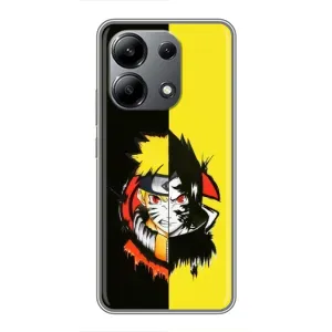 Naruto Anime Чехлы для Редми Нот 13 (4G) (AlphaPrint) (Наруто-Итачи)