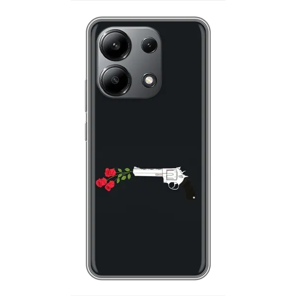 Чехол с принтом «Неожиданные цветы» для Xiaomi Redmi Note 13 (4G)