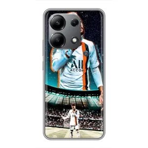 Чехол Неймар для Xiaomi Redmi Note 13 (4G) (AlphaPrint) (Неймар ПСЖ)