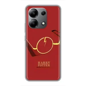 Чехлы с Гарри Поттером для Xiaomi Redmi Note 13 (4G) (AlphaPrint) (очки Гарри)