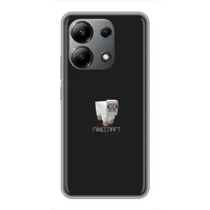 Чохол Майнкрафт на Xiaomi Redmi Note 13 (4G) (AlphaPrint) Minecraft (Овечка Майнкрафт)